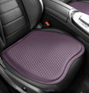 Purple Universal Honeycomb Gel Seat Cushion - Breathable Cooling Pad for Car & Office - Ergonomic Pressure Relief & Non-Slip Design for Long Sitting