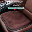 Black Universal Honeycomb Gel Seat Cushion - Breathable Cooling Pad for Car & Office - Ergonomic Pressure Relief & Non-Slip Design for Long Sitting