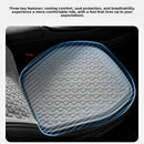 Pink Universal Cooling Gel Seat Cushion - TPR Breathable Honeycomb Pad for Car & Office Chair