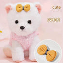 Size S Bee Fleece Hoodie Jumper for Small Dogs & Cats with 5 Hair Clips - Winter Warm Pet Apparel Australia