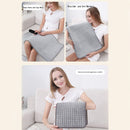 Electric Heating Pad 43x84cm with 9 Heat Levels and 4 Timer Settings, Washable Full Body Heating Mat for Back, Waist, Legs and Shoulders