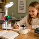 Study Smarter Bundle LED Reading Lamp with Smart Display Pen Holders & White Magnetic Countdown Timer