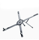 Gray Foldable Magnetic Phone & Tablet Stand Aluminium Alloy Laptop Holder Adjustable Desktop Stand for Mobile Phone, Tablet and Notebook