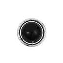 Black Retro Planet Mechanical Kitchen Timer Magnetic Countdown Clock Battery-Free Metal Core Loud Alarm for Cooking Study