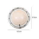 Black Retro Planet Mechanical Kitchen Timer Magnetic Countdown Clock Battery-Free Metal Core Loud Alarm for Cooking Study