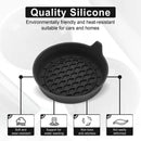 4 Pack Silicone Car Cup Holder Coaster Set – Anti-Slip Heat Resistant Car Cup Mats, Universal Car Interior Drink Pad Accessories