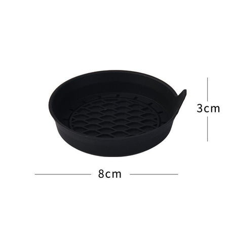 4 Pack Silicone Car Cup Holder Coaster Set – Anti-Slip Heat Resistant Car Cup Mats, Universal Car Interior Drink Pad Accessories