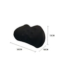 Memory Foam Seat Cushion & Lumbar Support Pillow Set – Ergonomic Office Chair & Car Seat Pad for Lower Back Pain Relief, Hip & Back Comfort