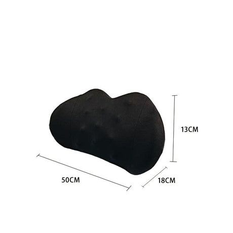 Memory Foam Seat Cushion & Lumbar Support Pillow Set – Ergonomic Office Chair & Car Seat Pad for Lower Back Pain Relief, Hip & Back Comfort