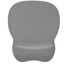 Gray silicone wrist rest with 20-in-1 electronics cleaning kit - portable multi-functional brush set, ergonomic mouse pad, suitable for office and travel.