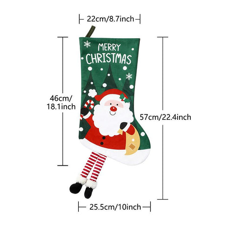 White Knitted Christmas Tree Skirt & Santa Stocking Combo Set Festive Holiday Home Decor Reusable Xmas Decoration Fireplace Tree Base Cover Gift Ready Seasonal Ornament