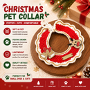 Christmas Pet Collar（Bell-shaped deer） Knitted Festive Dog Cat Collar Red Green Adjustable Soft Lightweight Holiday Pet Accessories for Small Dogs and Cats  Party Wear