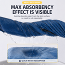 Men's Bath Wrap Microfiber Quick Dry Absorbent Adjustable Snap Closure Navy blue Bath Towel Wrap Lightweight Bathroom Spa Gym Travel Use 70x150cm Comfortable Fit