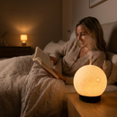 Moon Light Humidifier Aroma Diffuser (Black base) with LED Night Light, USB Desktop Essential Oil Diffuser Cool Mist Maker for Bedroom Office Home Relaxation