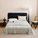 Bamboo Fibre Cooling Blanket Blue Bamboo Pattern 200×230cm for Summer Bed and Air Conditioned Rooms