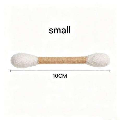 Felt Catnip Cat Toy Stick for Cats, 2 Pack 10cm Interactive Chew and Play Toys for Indoor Cats