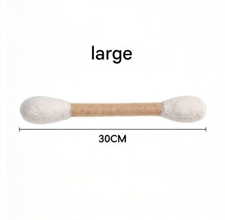 Felt Catnip Cat Toy Stick for Cats, 2 Pack 30cm Interactive Chew and Play Toys for Indoor Cats