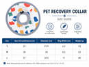 Pure Pink Soft Waterproof Elizabethan Collar for Cats & Dogs S Size - Adjustable Anti-Licking Recovery Cone After Surgery