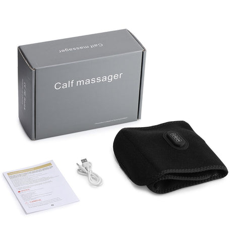 Air Compression Heated Calf Massager, with 3 Intensities, 3 Temp and 3 Airbag Massage Modes - Cordless USB Rechargeable and 360°Wrap Around Design for Home Relaxation Gift & Pain Relief Therapy