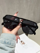 4 Pairs Y2K Style Aviator Sunglasses Set for Men and Women - UV400 Protection, PC Frame Fashion Driving Glasses Lightweight Retro Eyewear Style 1