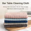 5 Pack Microfibre Waffle Cleaning Rag Set - Super Absorbent Durable Kitchen Lock-Stitched Towel, Reusable Lint-Free Dish Cloth 25x25cm of 5 Colors