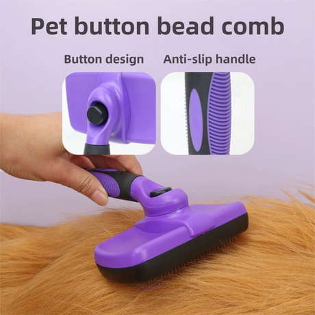 Pet Grooming & Cleaning Kit 9 Piece Set with Shedding Brush, Steel Comb + Scissors, Nail Clippers + File, Bath Brush + Massage Glove, 3 Head Toothbrush and Storage Bag for Dog & Cat