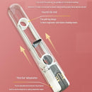 Mini Handheld Foldable Mop WIth ABS Handle and 1 Sponge Head- Hand-Free Squeeze Design -   Compact Desktop Cleaner for Kitchen and Bathroom