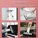 Mini Handheld Foldable Mop WIth ABS Handle and 2 Sponge Head- Hand-Free Squeeze Design -   Compact Desktop Cleaner for Kitchen and Bathroom