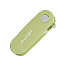 Green Portable Folding Fruit Peeler - Stainless Steel Blade, ABS and PP Handle - Compact 9cm Design, Travel Friendly Kitchen Tool for Camping and Home Use