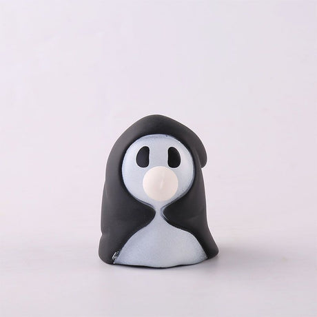 Halloween Squeeze Bubble Toy（Ghost）  - PVC Squishy Figures with Pop-Up Bubble, Cute Stress Relief Decor for  Party Favors and Desk Display