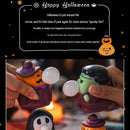 Halloween Squeeze Bubble Toy（Ghost）  - PVC Squishy Figures with Pop-Up Bubble, Cute Stress Relief Decor for  Party Favors and Desk Display