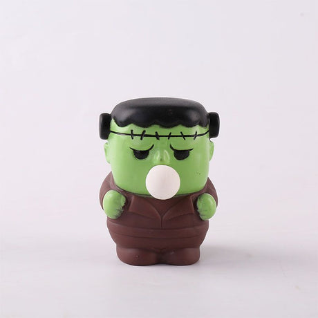Halloween Squeeze Bubble Toy （Shape） - PVC Squishy Figures with Pop-Up Bubble, Cute Stress Relief Decor for  Party Favors and Desk Display