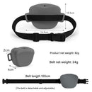 Green Silicone Dog Training Treat Pouch - Magnetic Closure, Adjustable Waist Belt, Portable Pet Snack Bag for Walking and Obedience Training