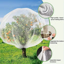 Fruit Tree Netting Cover with Zipper (150x200cm)- Plastic Mesh Bird and Insect Protection for Citrus, Blueberries, Vegetables, Garden Harvest Saver