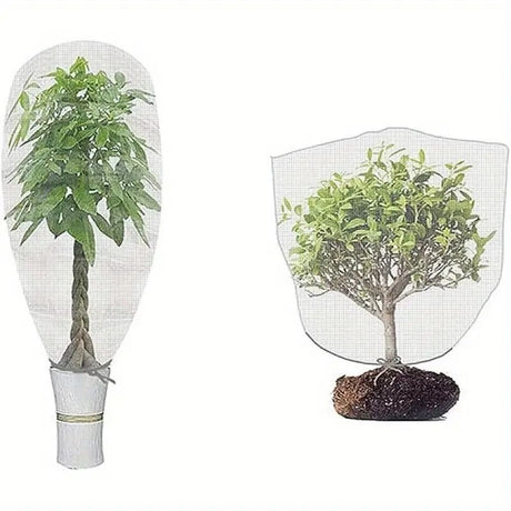 Fruit Tree Netting Cover with Zipper (200x300cm)- Plastic Mesh Bird and Insect Protection for Citrus, Blueberries, Vegetables, Garden Harvest Saver