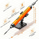 Blue Portable Cordless Soldering Iron Kit 5V 8W USB Rechargeable - 3 Temperature Settings, Fast Heating Mini Soldering Tool for Circuit Boards, Electronics Repair, Wiring and DIY Projects