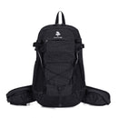 Lightweight Hiking Backpack 20L Black - Ultralight Oxford Cloth Daypack with Breathable Mesh Back, Adjustable Straps for Trekking Camping Travel