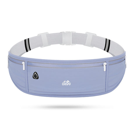 Dark blue Adjustable Running Belt - Fits Large Phones, Reflective, Earphone Port