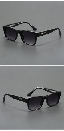 Black Trendy Oversized Lightweight Blue Light Blocking Sunglasses for Men - Anti-Fog, Photochromic, and UV Protection