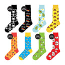 Colorful Socks - 8 Pairs Funny Colorful Dress Socks one Size 5-13 Men Socks Women Socks