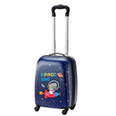 VEVOR Kids Luggage Set, 2 Piece, 45.7 cm Hardside Rolling Wheels Suitcase with Hard-Shell Backpack, Dinosaur Kids Carry on Luggage Set, Holiday Birthday Present for Girls & Boys, Airline Approved