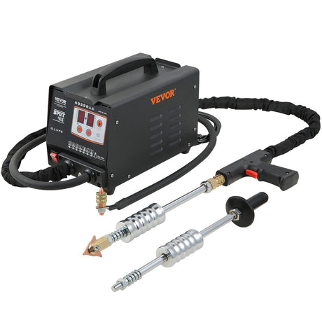 VEVOR Stud Welder Dent Repair Kit, Spot Welding Machine with Slide Hammer Dent Puller, Professional Dent Removal Kit for Auto Body Dent Repair