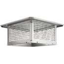 VEVOR Chimney Cap 17” x 17” 304Stainless Steel Fireplace Flue Caps Cover Mesh