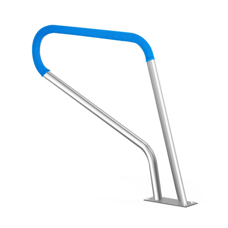 Pool Handrail 39 x 32 inch Stainless Steel with Base Plate for Spas