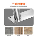 Pool Handrail 54 x 36 inch Stainless Steel with Base Plate for Spas
