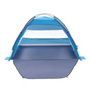 Beach Tent Sun Shelter for 4 Person, UPF 50+ Protection, Portable Sun Shade Canopy with Carrying Bag & Sand Pockets, Lightweight and Easy Setup Beach Umbrella for Camping Fishing Outdoor Picnic