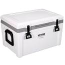Insulated Portable Cooler, 49 L, Holds 50 Cans, Ice Retention Hard Cooler with Heavy Duty Handle, Ice Chest Lunch Box for Camping, Beach, Picnic, Travel, Outdoor, Keeps Ice for up to 6 Days