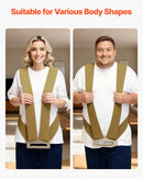 VEVOR Moving Straps, Supports up to 453.6 kg, 2-Person Lifting and Moving System with 2 Harness Straps & 1 Load-bearing Strap, Adjustable Lifting Shoulder Straps Move Furniture Appliances Mattresses