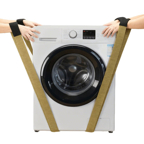 VEVOR Moving Straps, Supports up to 453.6 kg, 2-Person Lifting and Moving System with 2 Harness Straps & 2 Load-bearing Straps, Adjustable Lifting Shoulder Straps Move Furniture Appliances Mattresses