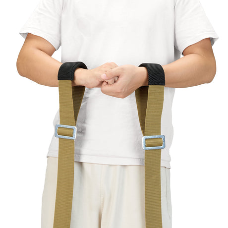 VEVOR Moving Straps, 2-Person Lifting and Moving System with 2 Harness Straps, 1 Load-bearing Strap & 1 Handheld Strap, Adjustable Lifting Shoulder Straps Move Furniture Appliances Mattresses